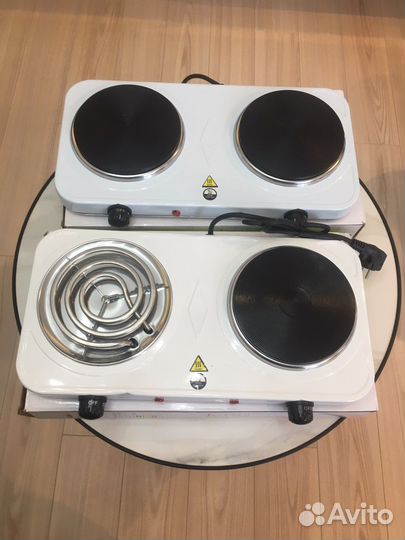 Новая плитка, плита электрическая двухконфорочная