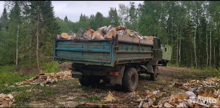 Дрова березовые колотые и не колотые