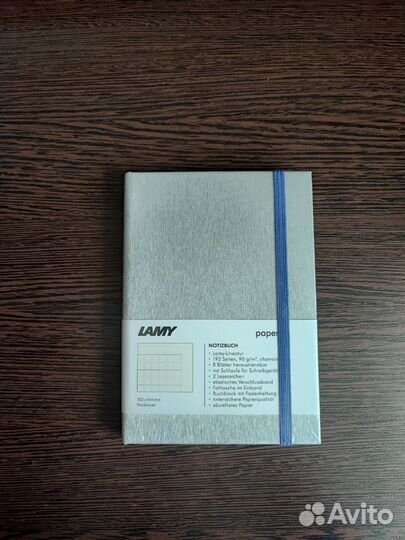 Записная книжка Lamy A6 OceanBlue твердый переплет