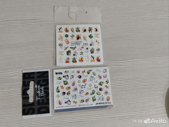 Наклейки для ногтей