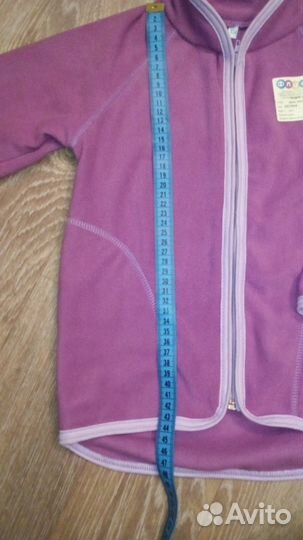 Кофта флис на 104-110 см новая