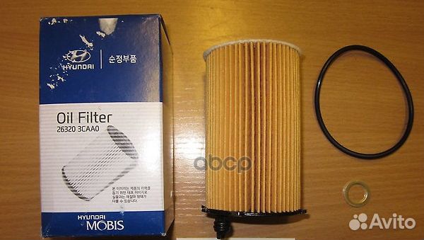 Фильтр масл.(вставка) hyundai ORG 263203caa0