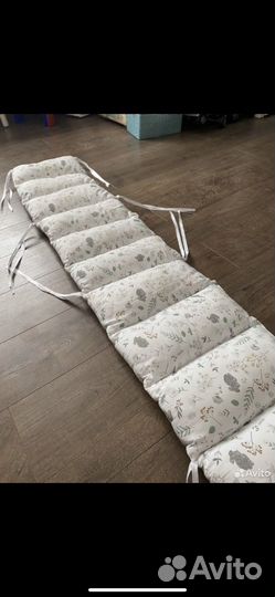 Бортики в детскую кроватку