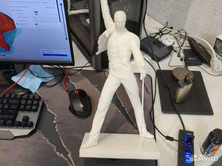 Freddie Mercury модель под покраску