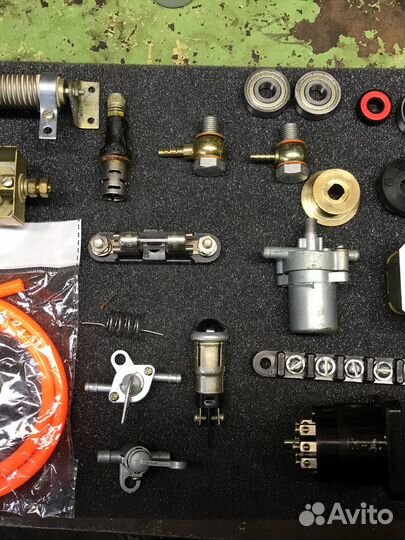 Комплектующие для сборки пульта управления Ов