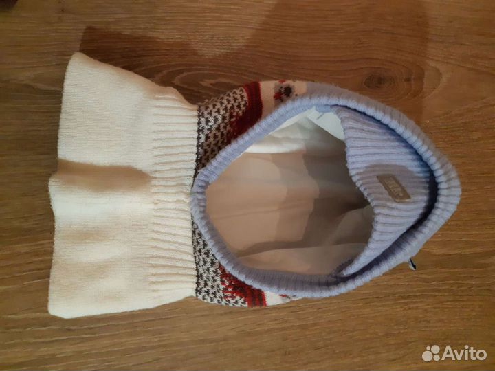 Теплый зимний шлем Tutu. 1,5-3 года