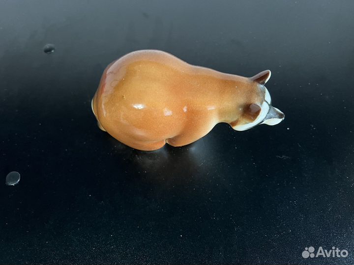 Фарфоровые статуэтки енот СССР