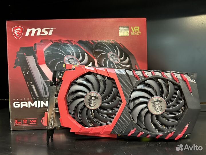 Видеокарта Gtx 1070 Msi Gaming X