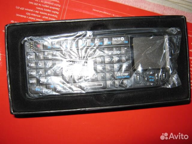 Беспроводная микроклавиатура с подсветкой клавиш