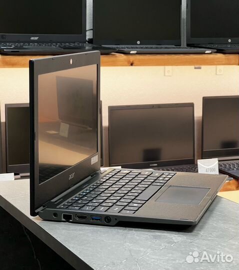 Мощный Acer Travel Mate N4120 (4 ядра) / DDR4 4GB