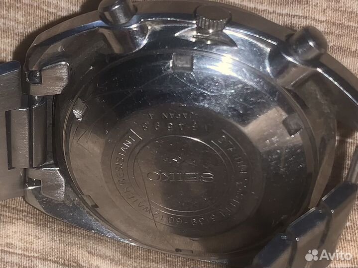 Часы seiko chronograph 6139-6012