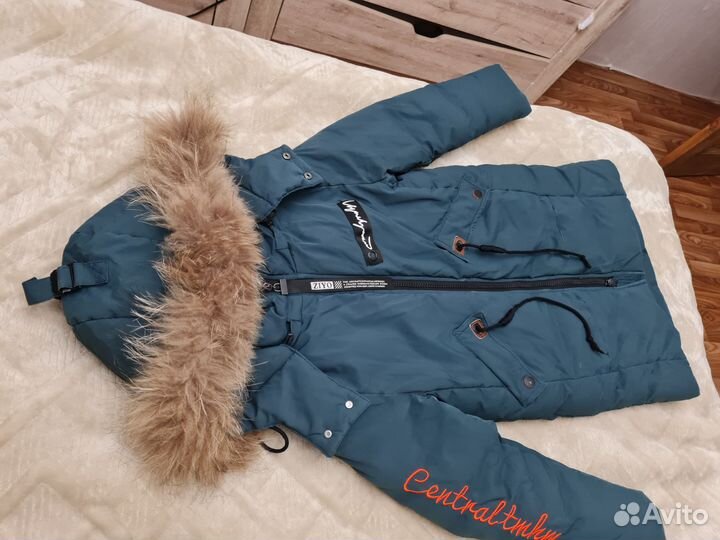 Пуховик парка пальто