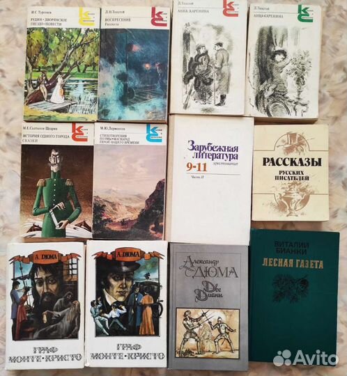 Книги (фантастика, детективы, русская классика)