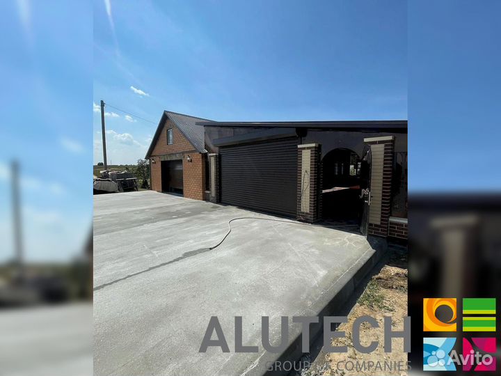 Ворота роллетные Аlutech
