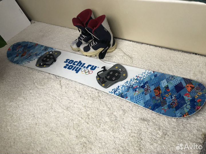 Ботинки и Крепление для сноуборда