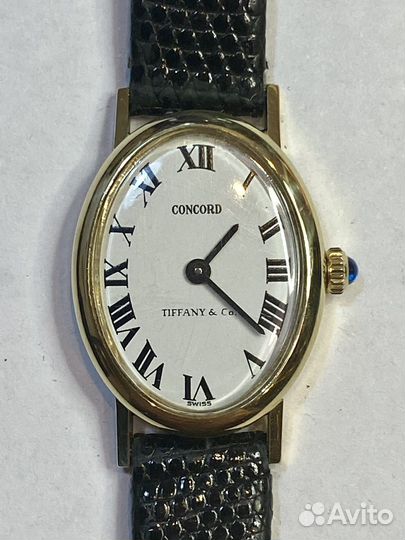 Золотые часы Tiffany & Co