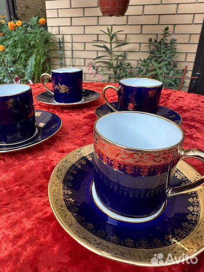 Кофейный сервиз.Франция Лемож