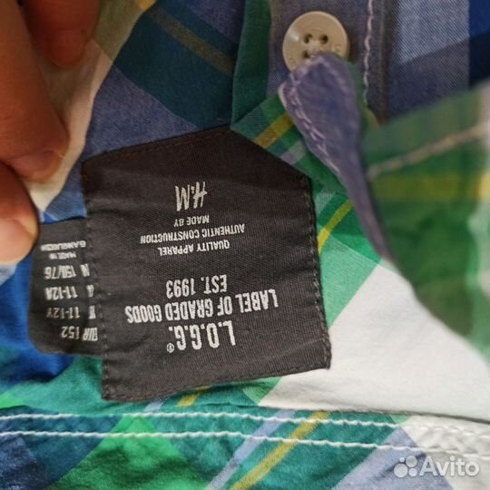 Рубашка для мальчика hm 152