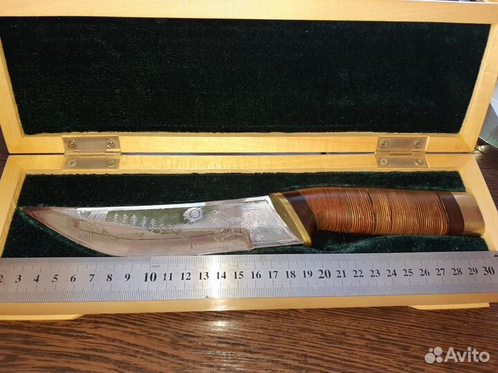 Нож охотничий ручной работы