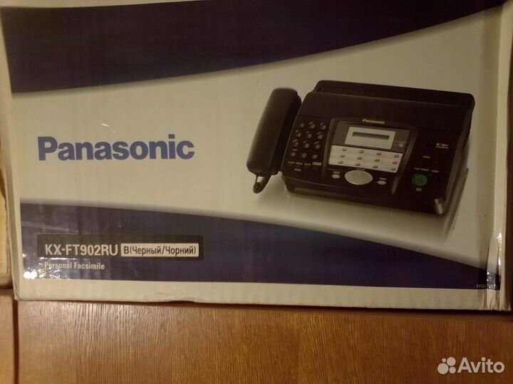 Телефон факс panasonic