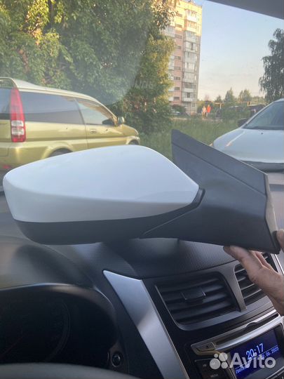 Стекло переднее правое hyundai solaris