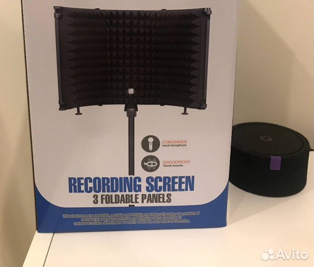 Акустический экран для микрофона