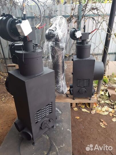 Тепловая пушка на отработке