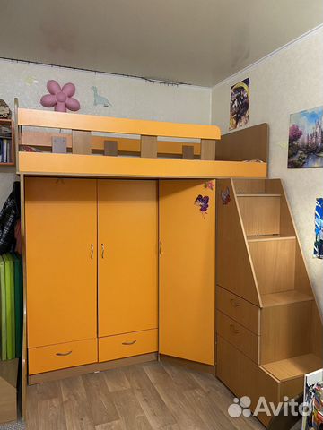 Кровать чердак