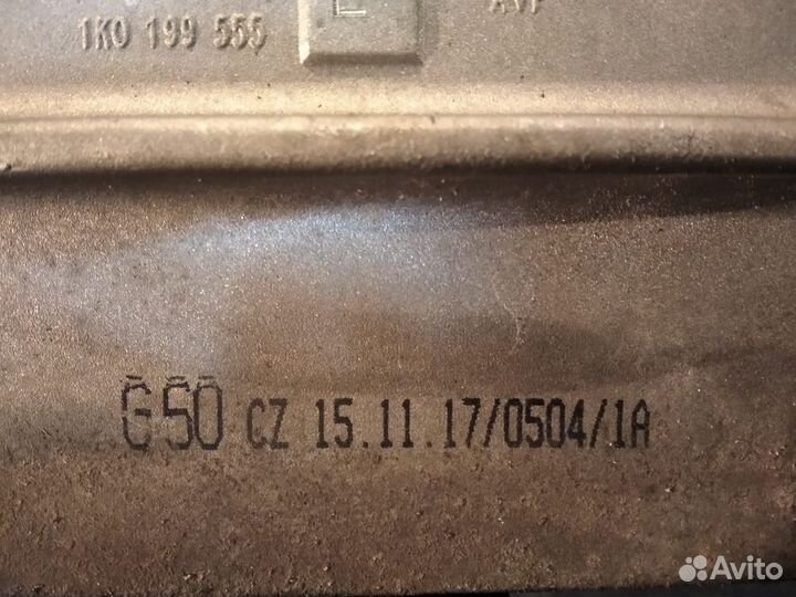 Подушка кпп VAG левая