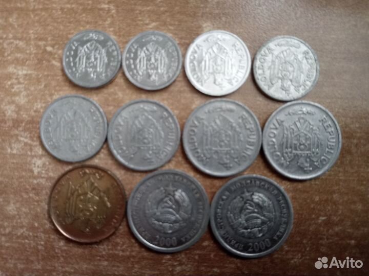 Набор монет Молдовы