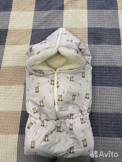 Конверт на выписку зимний