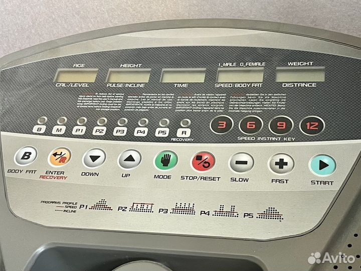 Беговая дорожка электрическая Torneo Magic