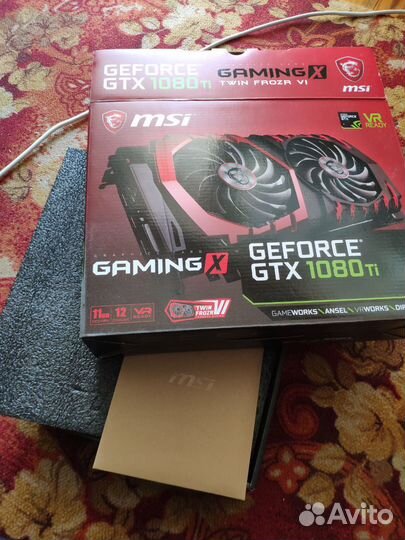 Видеокарта MSI GeForce GTX 1080ti gaming X