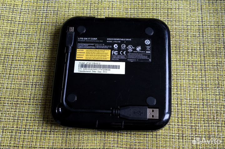 Внешний дисковод DVD Lite-On eTAU108