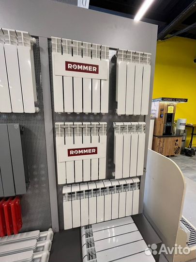 Радиатор биметаллический rommer