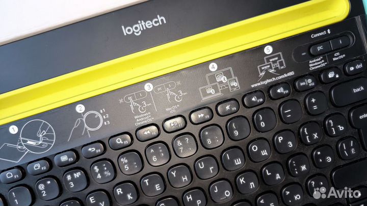 Клавиатура беспроводная logitech k480 bluetooth