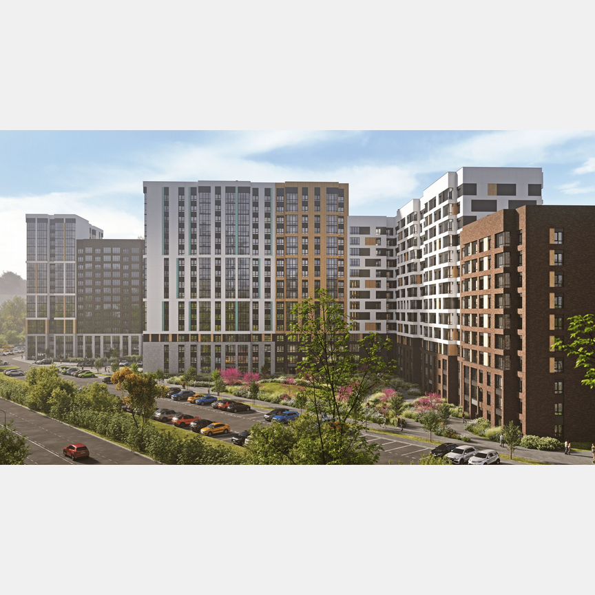 1-к. квартира, 62 м², 8/17 эт.
