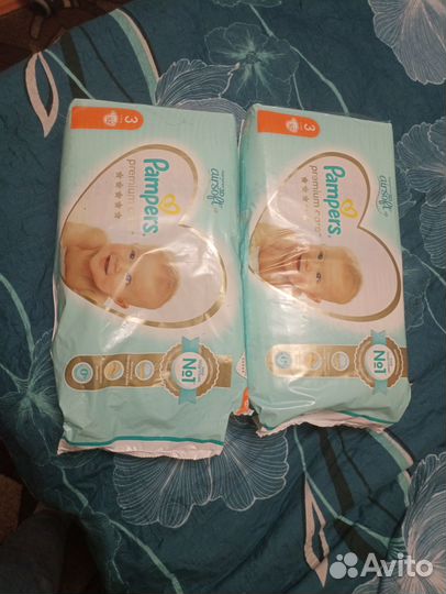 Памперсы детские 3 размер
