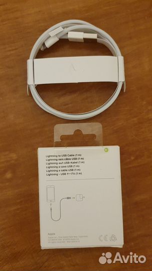 Дата-кабель Apple USB-Lightning 1м White