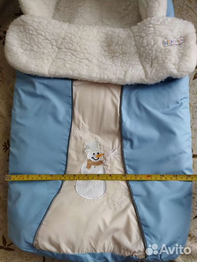 Зимний конверт в коляску