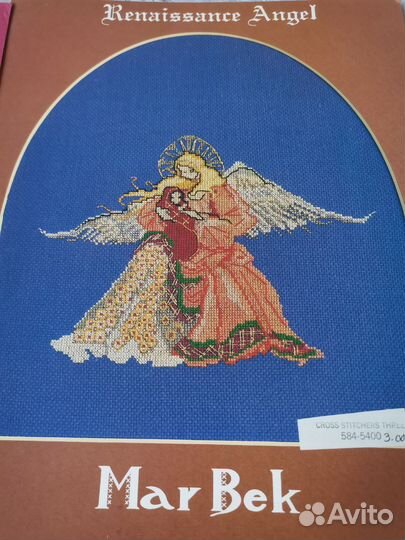 Буклеты для вышивки крестом Ангелы Marbek