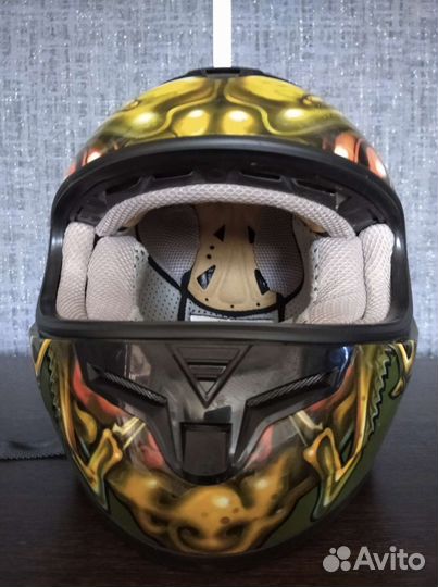 Детский мотошлем бу