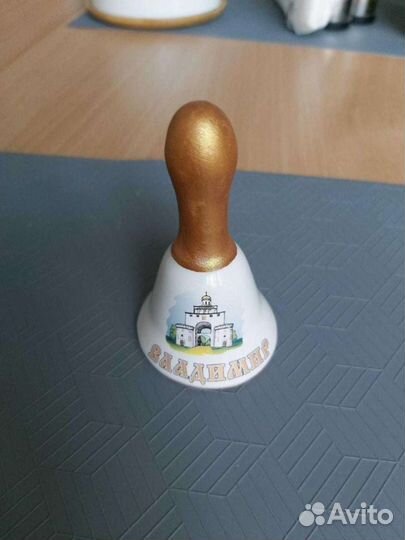 Сувенирный колокольчик Владимир