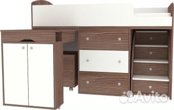 Кровать чердак Малыш