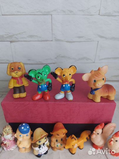 Игрушки резиновые СССР