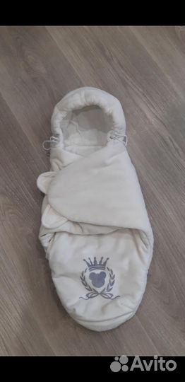 Конверт-кокон для новорождённого, р.56