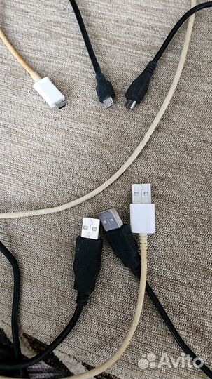 Кабель micro USB - USB 3 штуки за эту цену