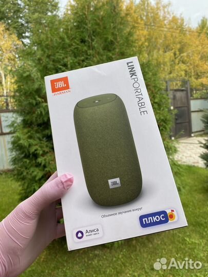 Портативная колонка jbl link portable с Алисой