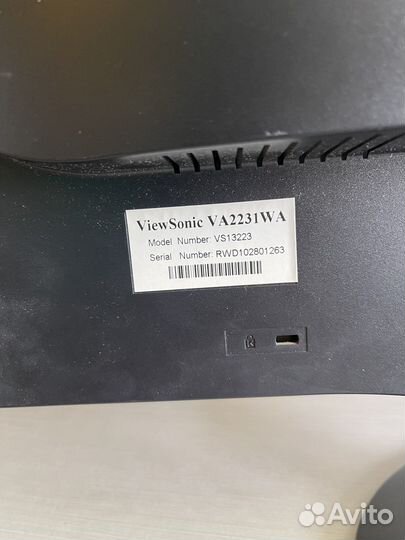 Монитор viewsonic VA2231WA