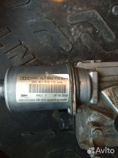 Мотор (привод) стеклоочистителя audi Q7